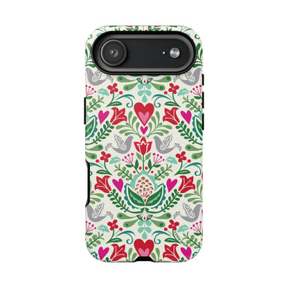 Rosemaling iPhone Tough Case
