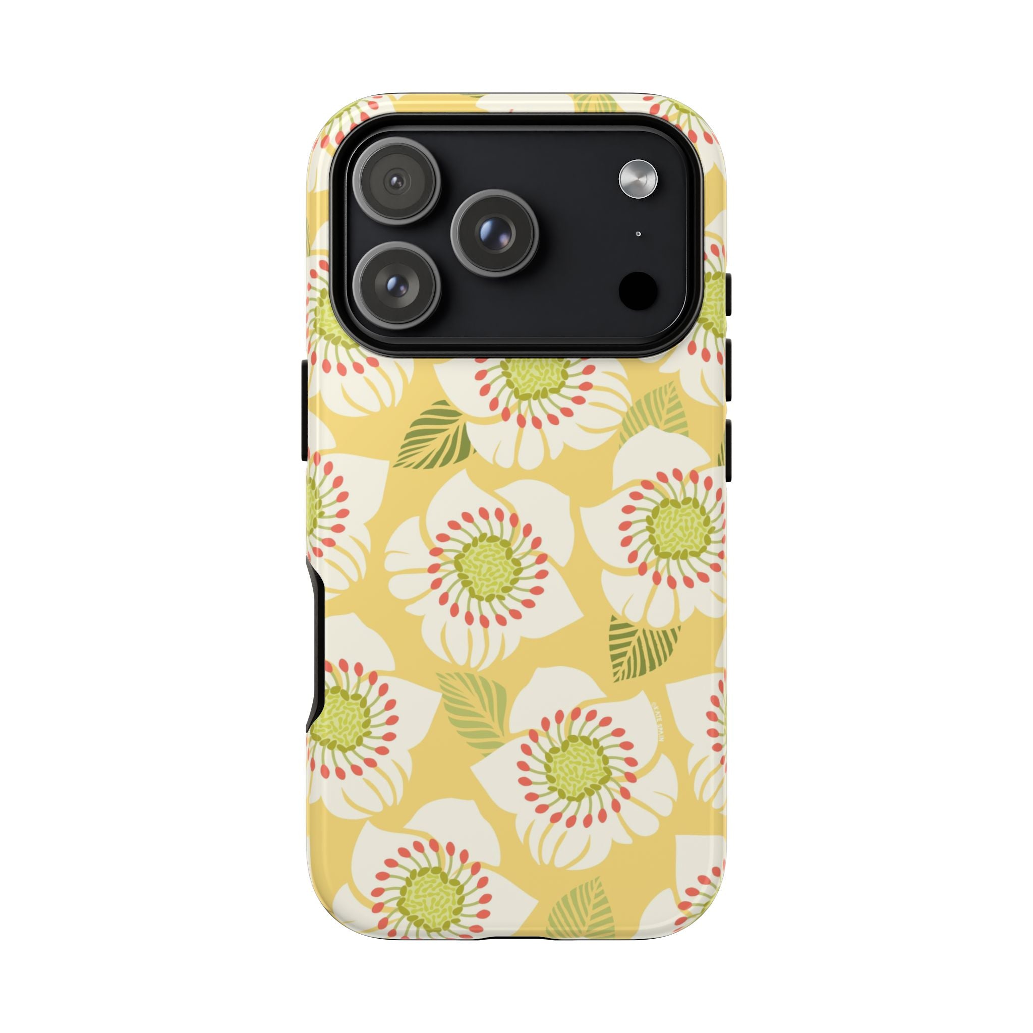 Panache Yellow iPhone Case
