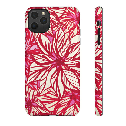 Poinsettia iPhone Tough Case iPhone 11 Pro Max Matte
