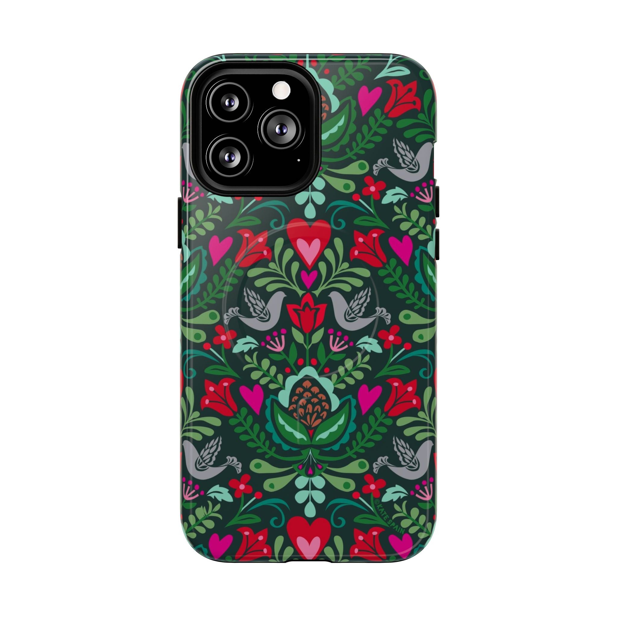 Rosemaling MagSafe iPhone Case