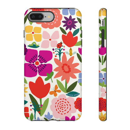 Happy Blooms iPhone Tough Case