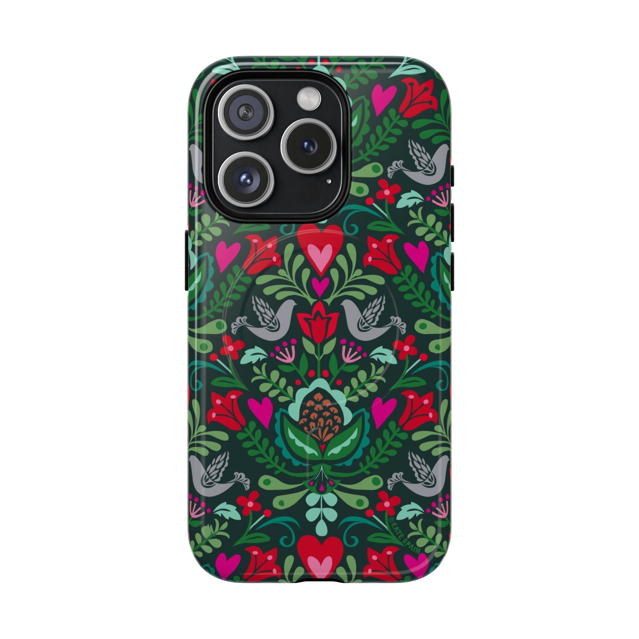 Rosemaling MagSafe iPhone Case