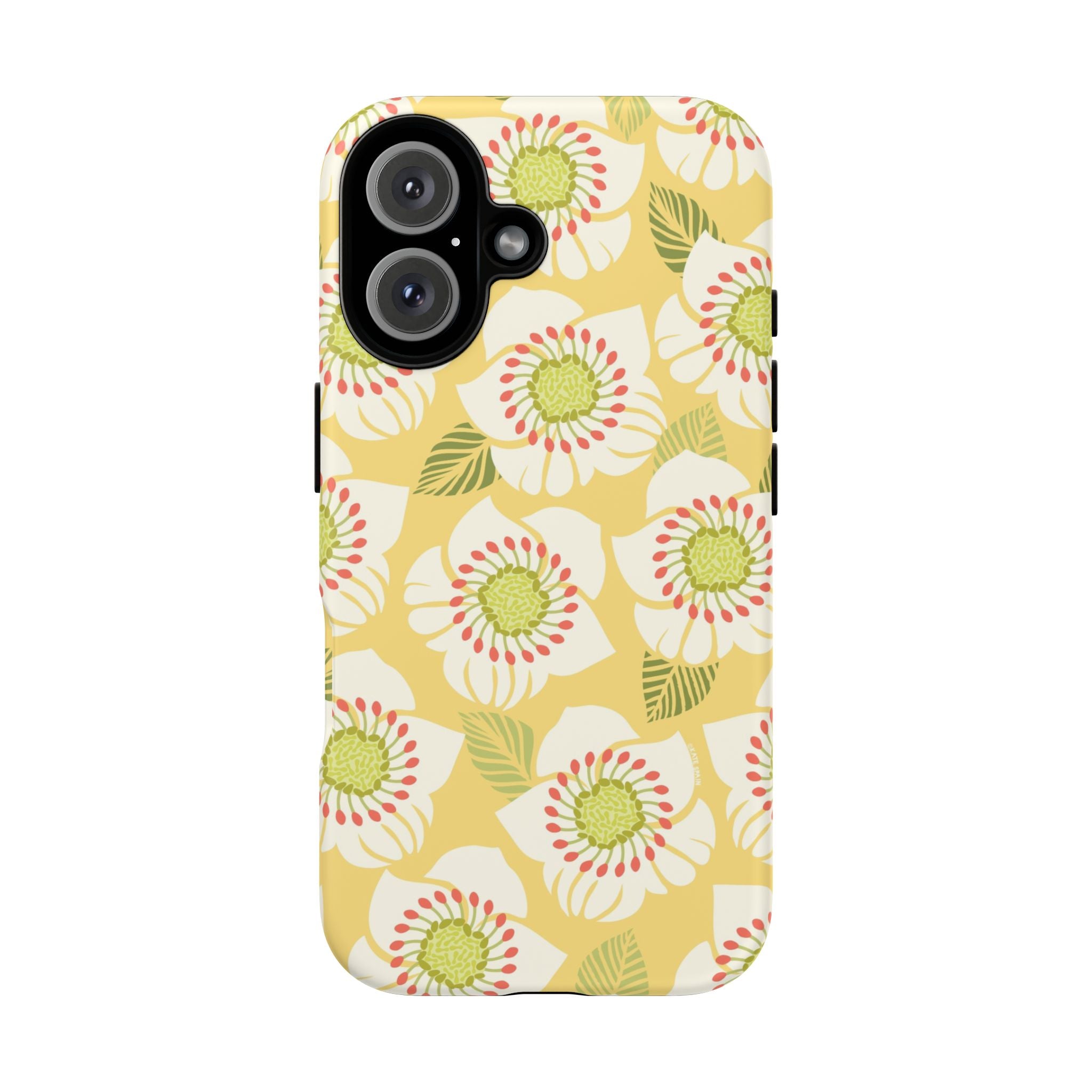 Panache Yellow iPhone Case