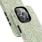 Montauk Daisy Meadow Green iPhone Case