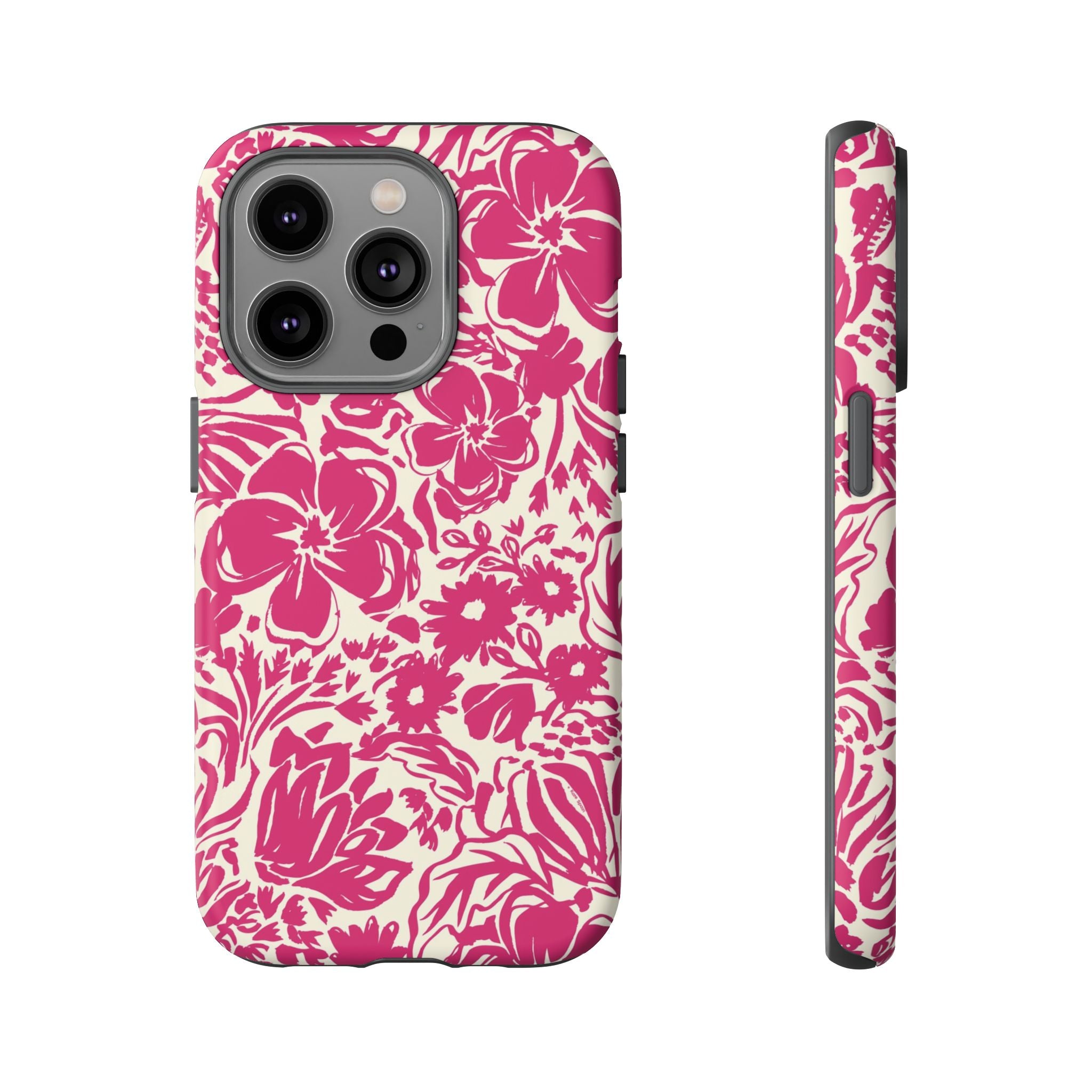 Rhapsody Bright Pink iPhone Case