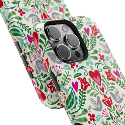 Rosemaling iPhone MagSafe Tough Case