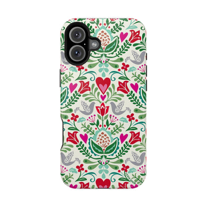 Rosemaling iPhone MagSafe Tough Case