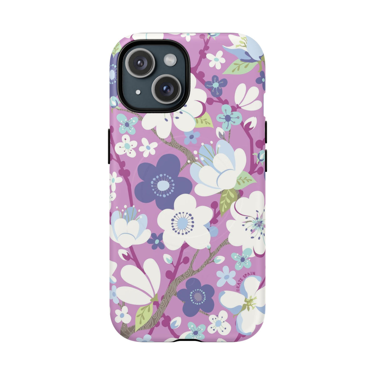 Purple Cherry Blossom MagSafe Case