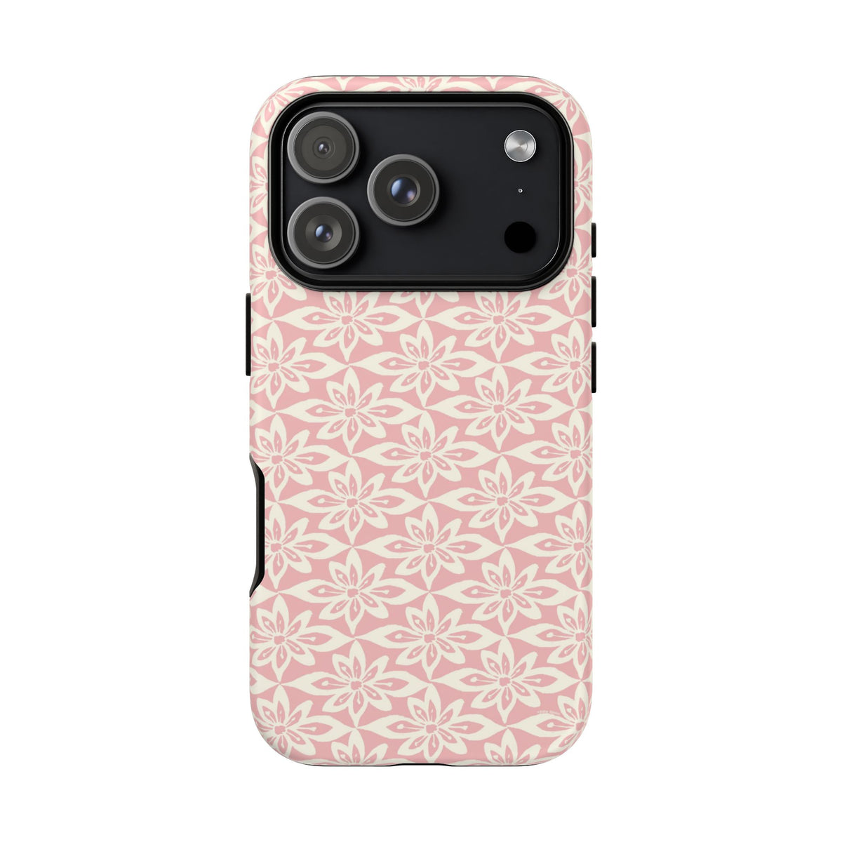Lily Pastel Pink iPhone Case