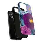 Bloomerie Tough iPhone 16 Pro Max Case – exploded side view showing dual-layer construction