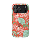 Sarabande MagSafe floral case detail - elegant sarabande botanical artwork