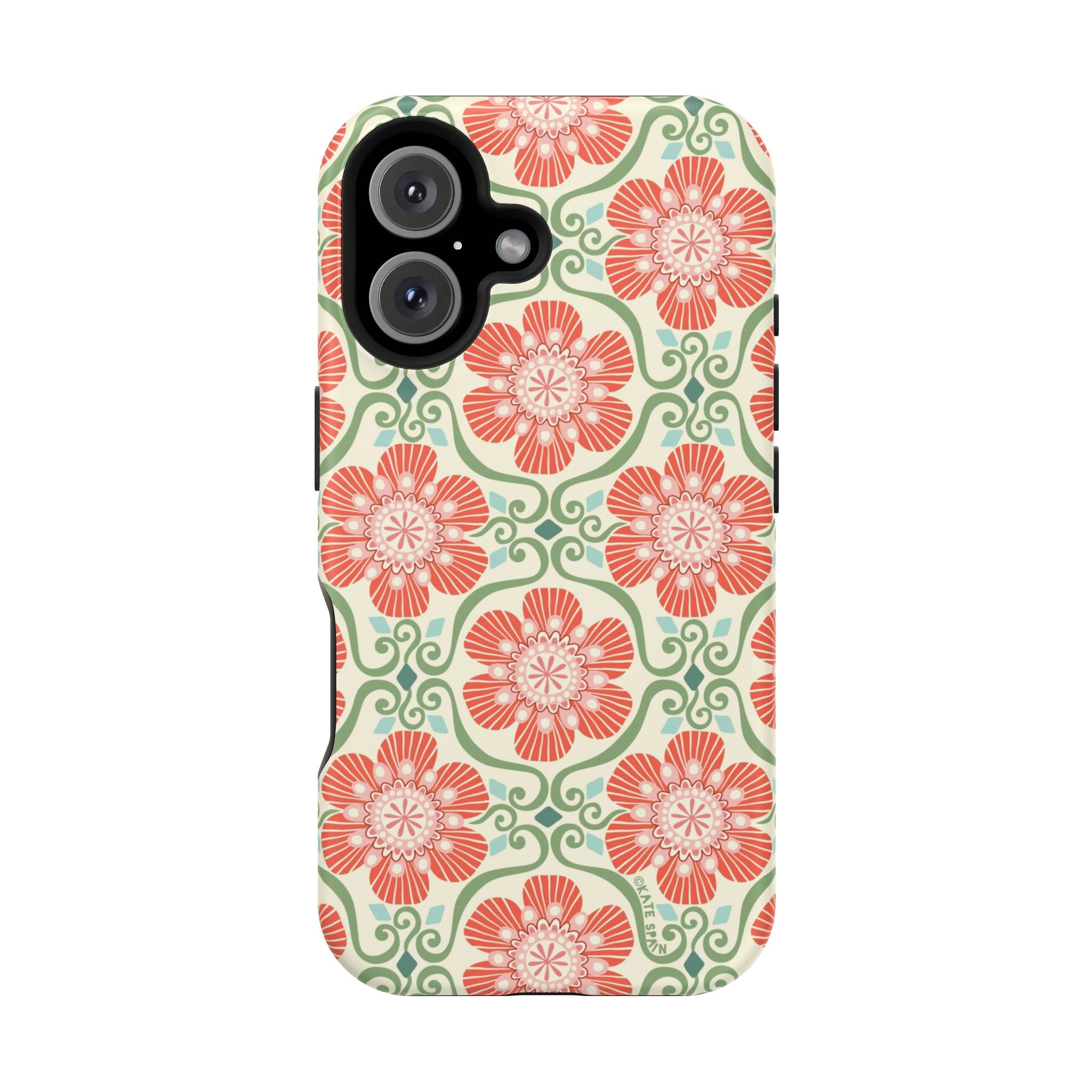 Barcelona Flowers MagSafe iPhone Case