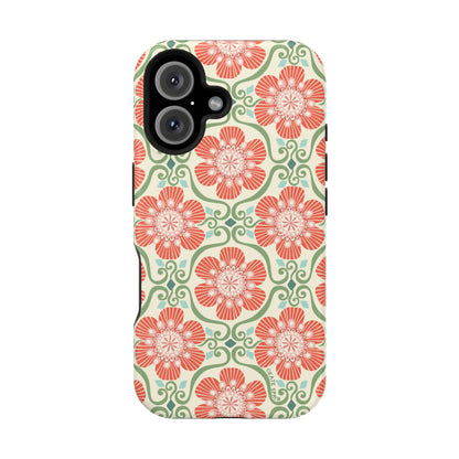 Barcelona Flowers iPhone MagSafe Case