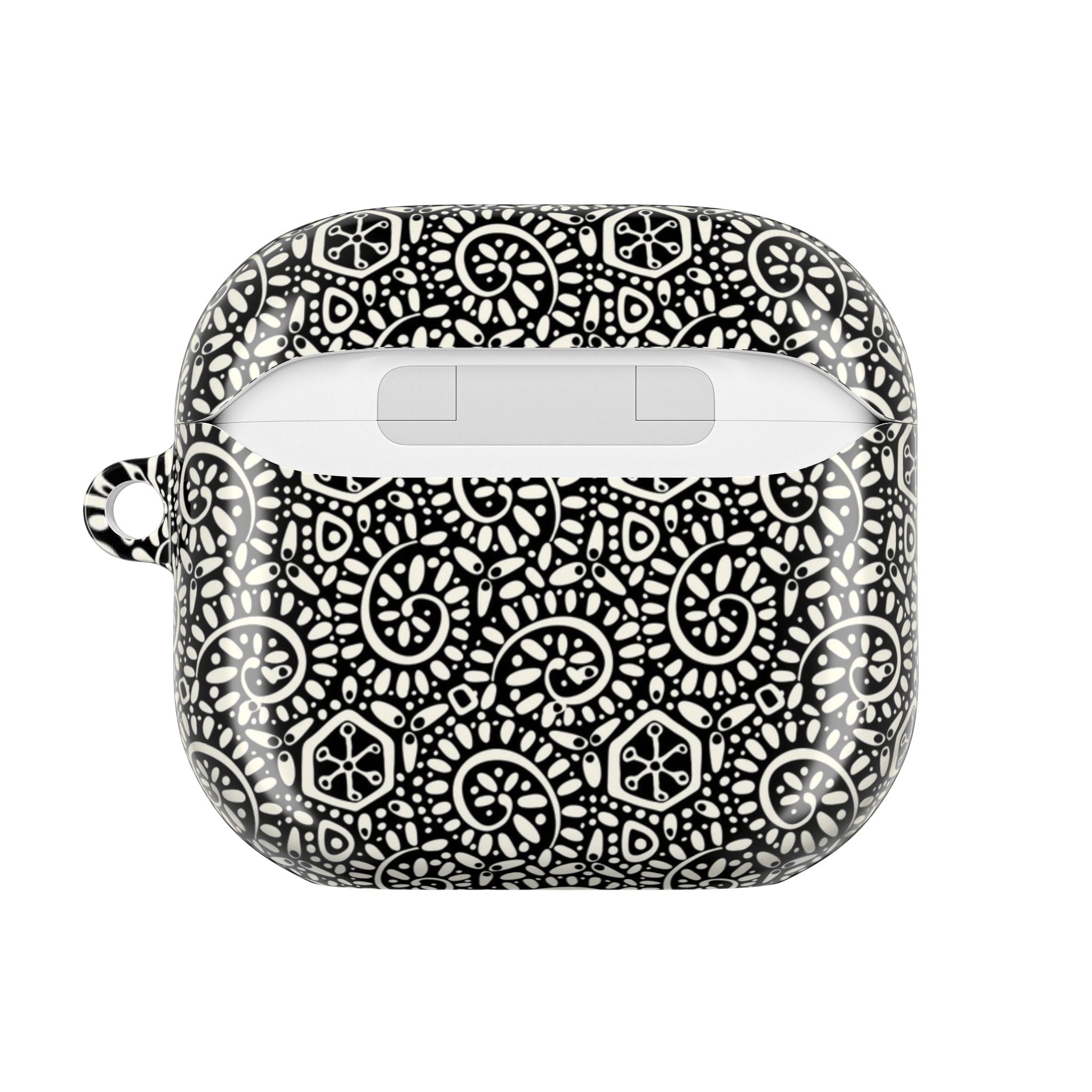Canto Swirls Black AirPods Case