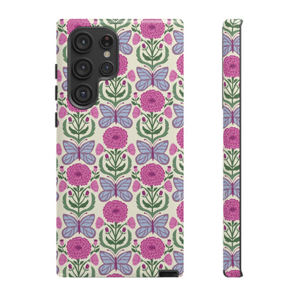 Butterfly Samsung Case - Garden Nature Design