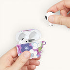 Purple Cherry Blossom AirPods Case