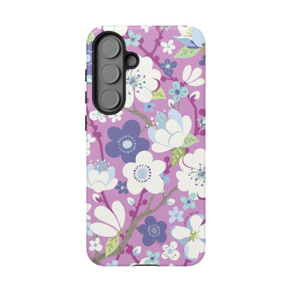 Cherry Blossoms Samsung Tough Case Samsung Galaxy S25 Plus Matte