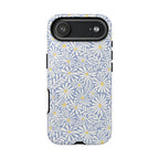Montauk Daisy Cottage Blue iPhone Case