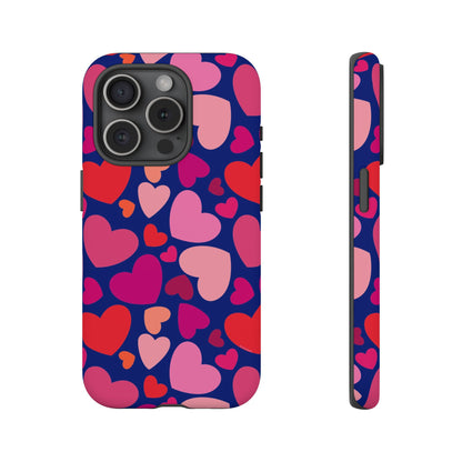 Valentine Hearts iPhone Tough Case