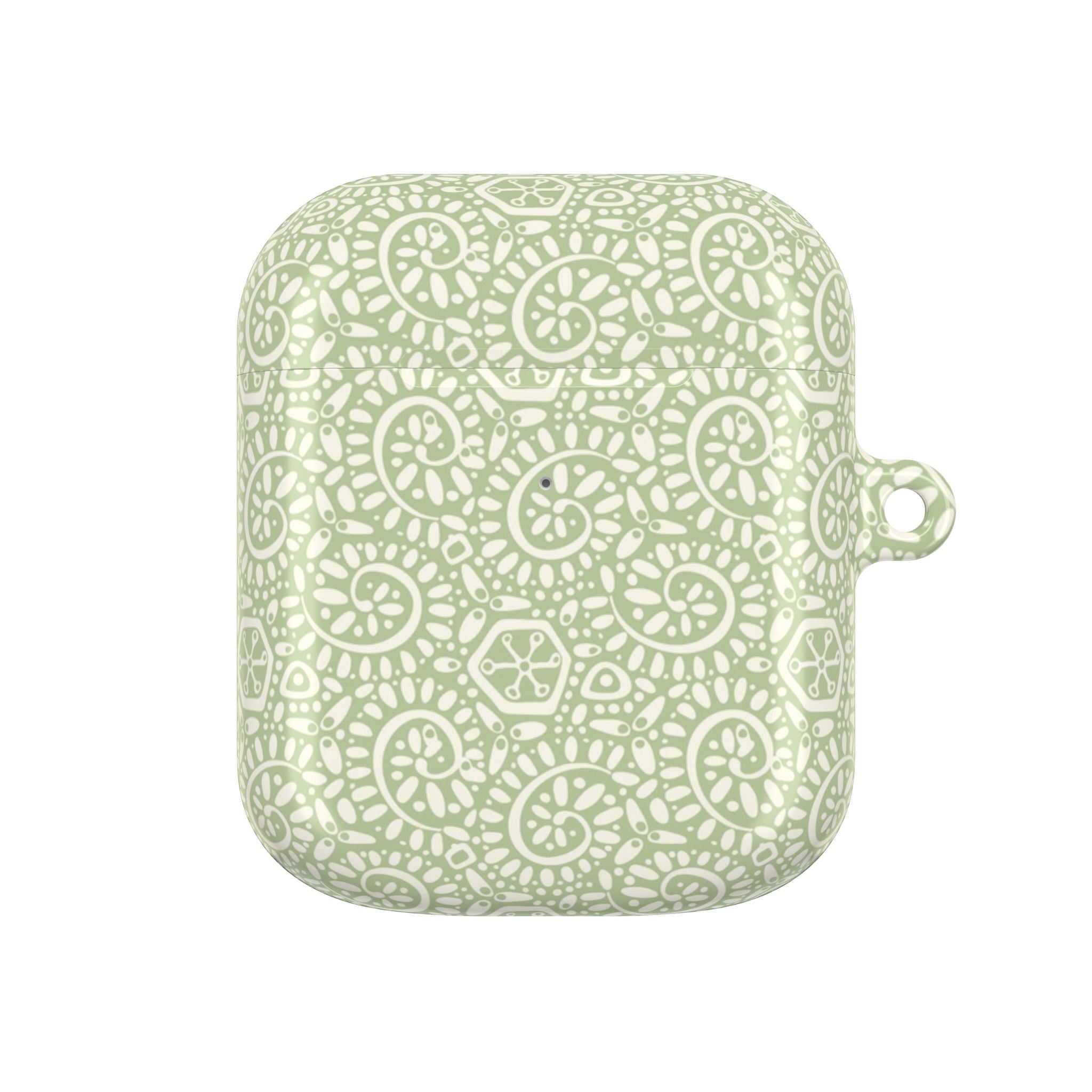 Canto Swirls Pastel Sage AirPods Case