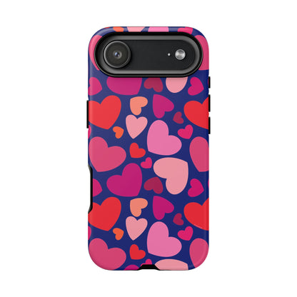 Valentine Hearts iPhone Tough Case