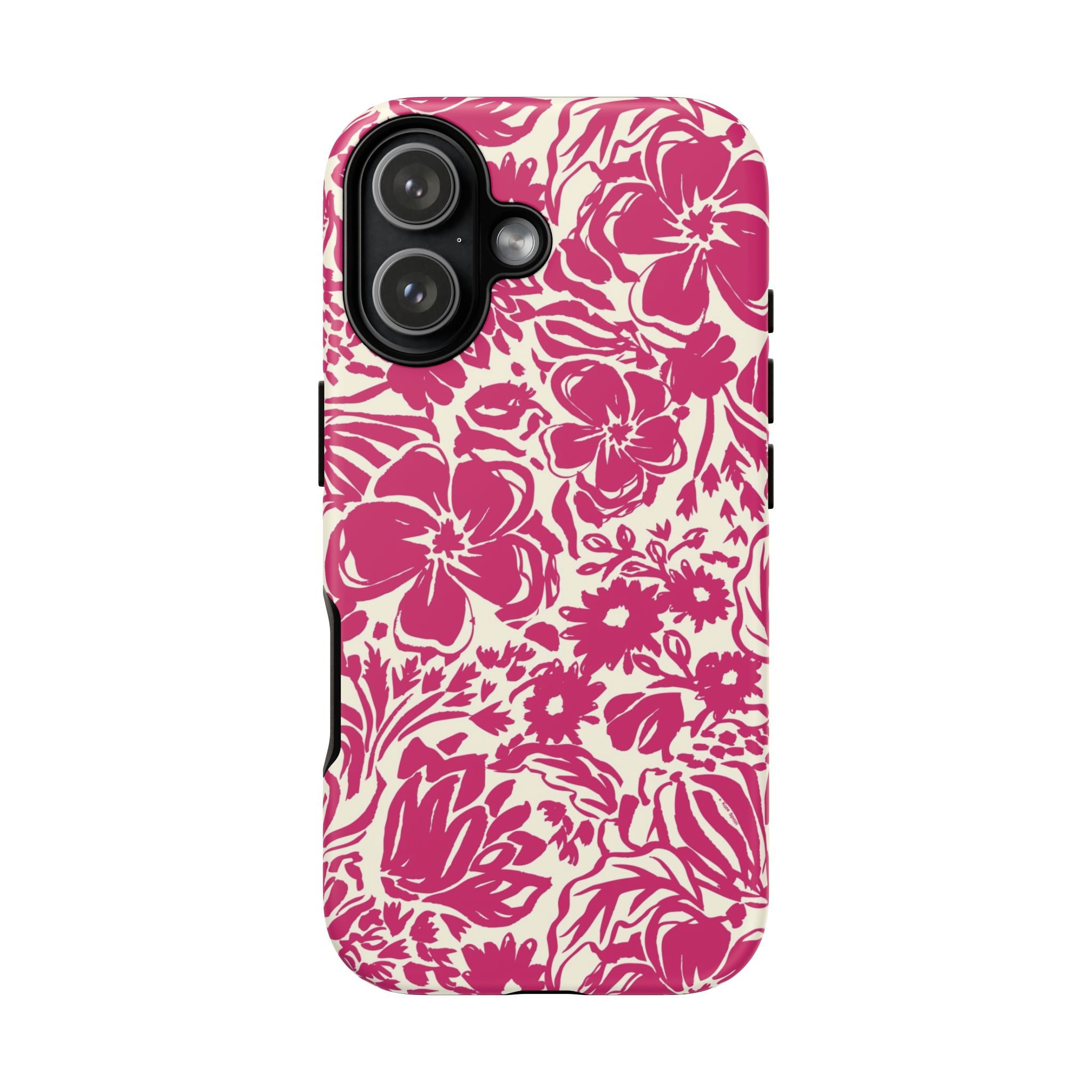 Rhapsody Bright Pink iPhone Case