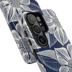 Vintage Bloom Navy Samsung Case