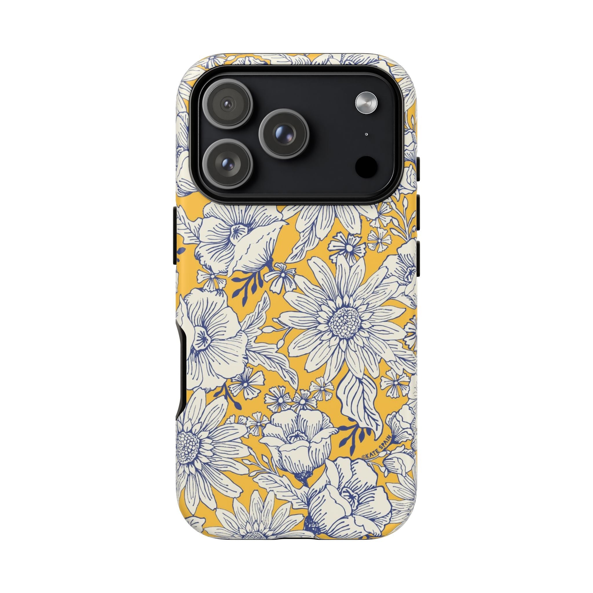 iPhone 17 Pro case with Jardin floral pattern in matte finish