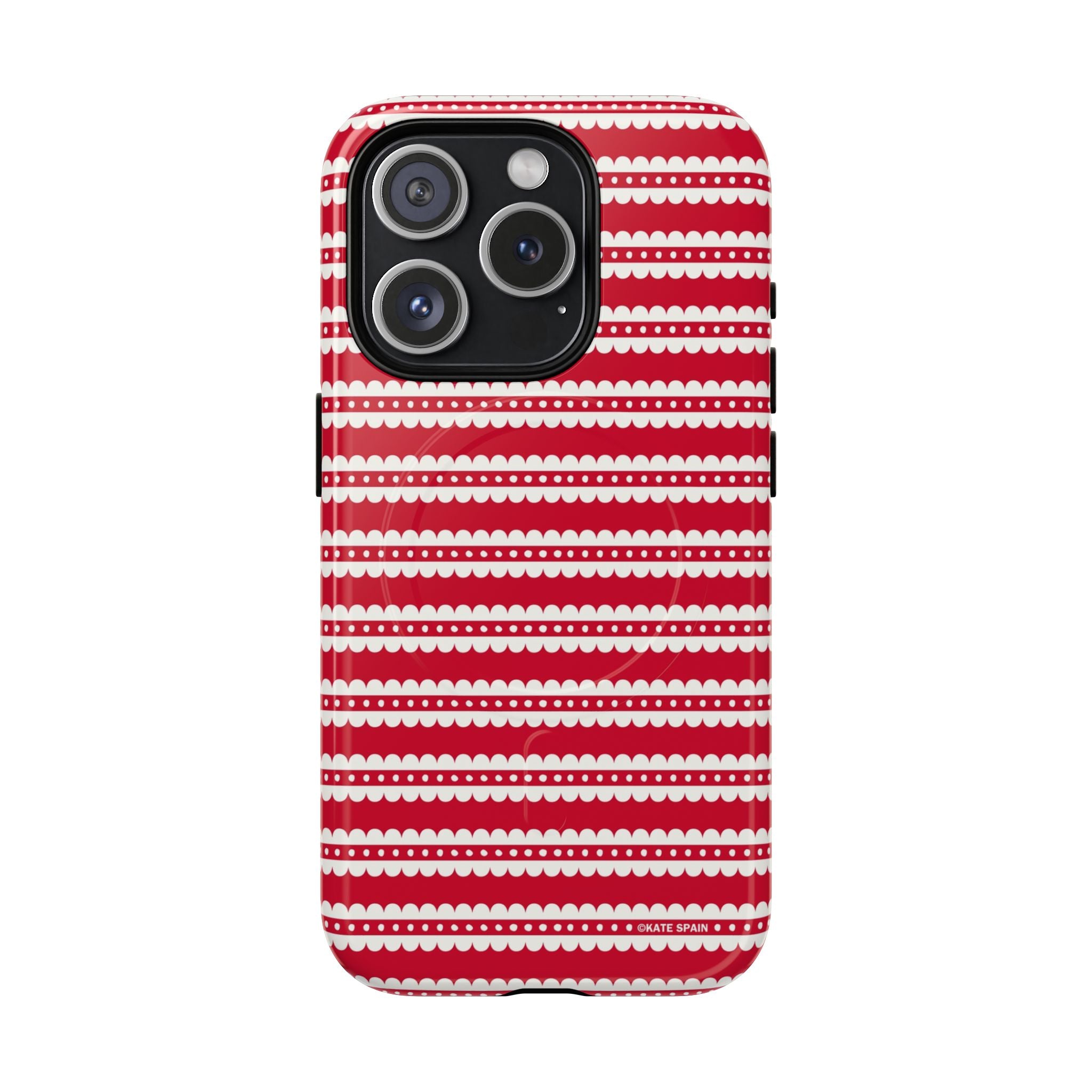 Candy Cane Stripe MagSafe iPhone Case