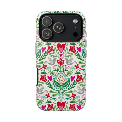 Rosemaling iPhone Tough Case