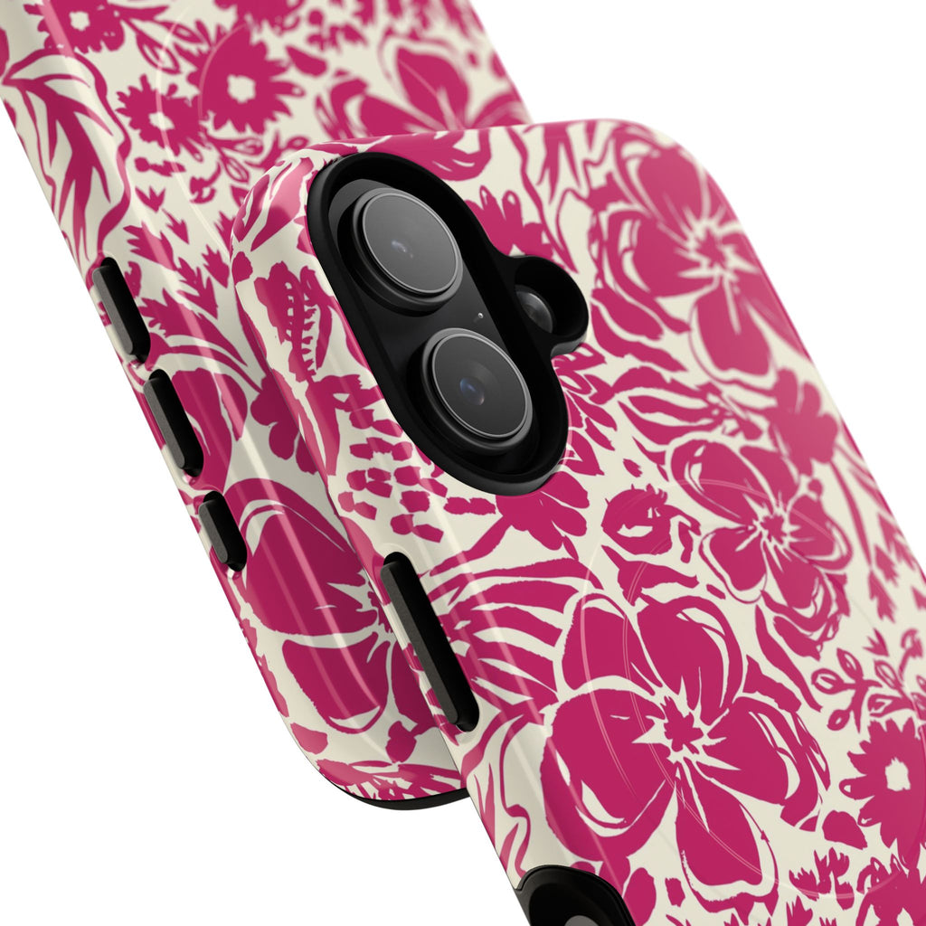 Rhapsody Bright Pink MagSafe iPhone Case