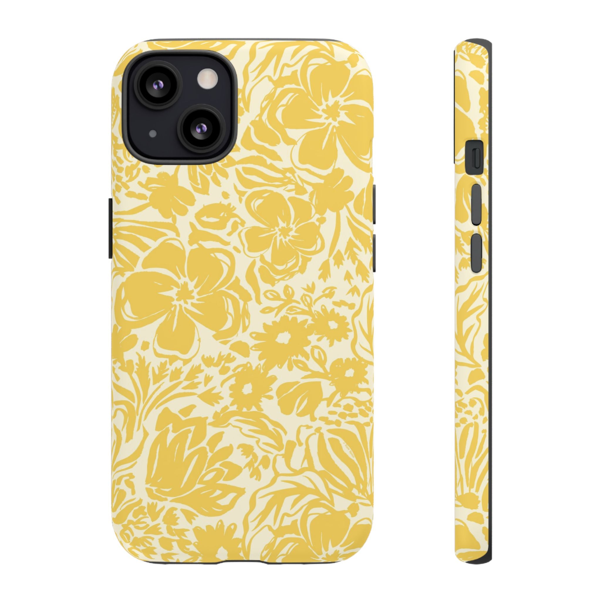 Rhapsody Yellow iPhone Case