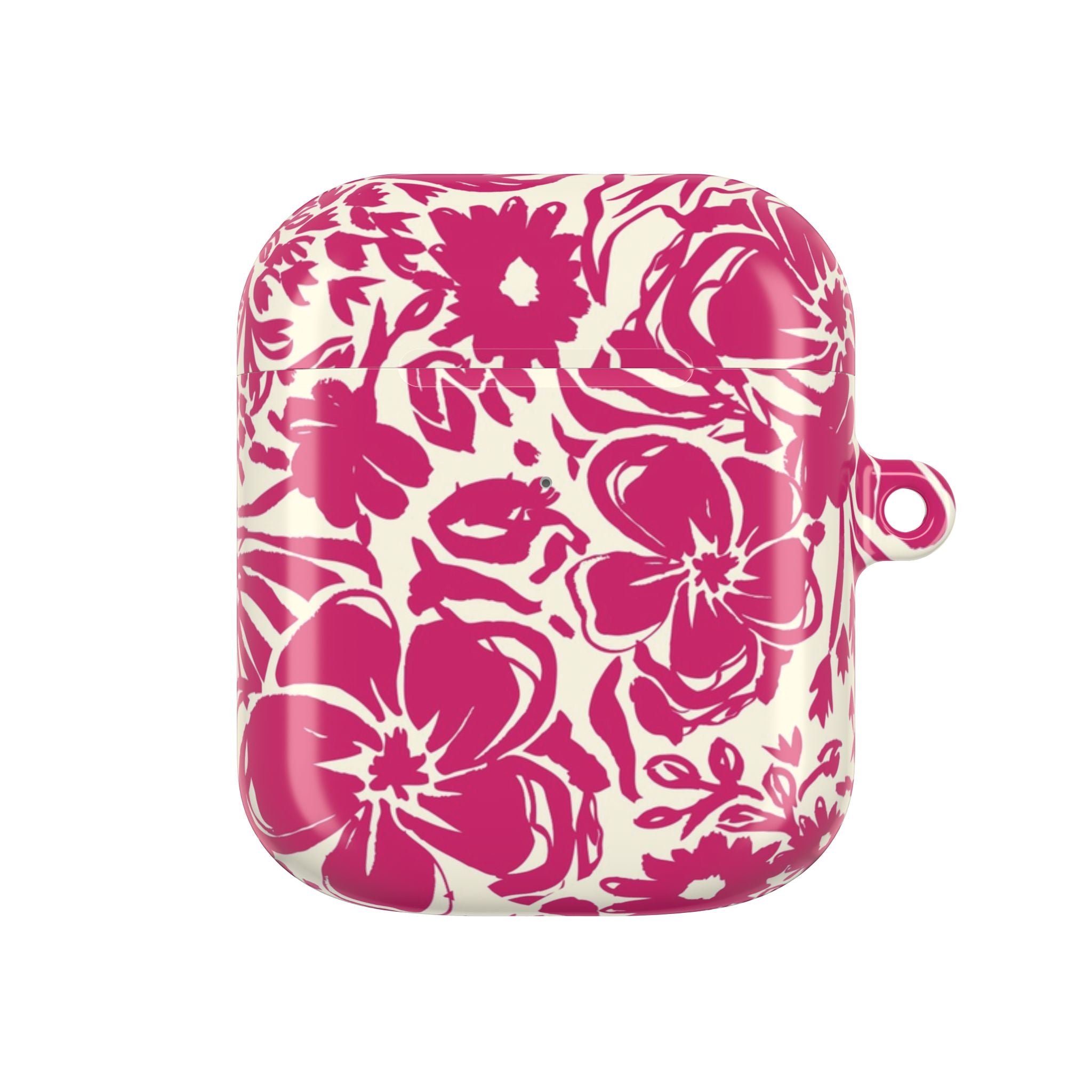 Rhapsody Floral Bright Pink AirPods Case