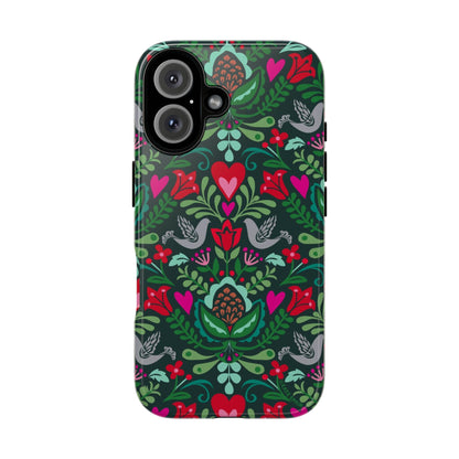 Rosemaling iPhone Tough Case