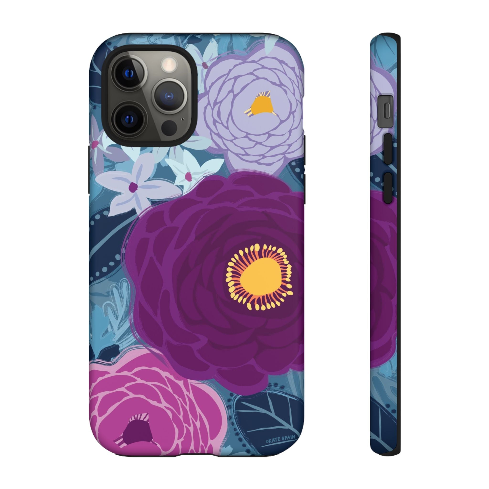 Bloomerie Violet iPhone Case