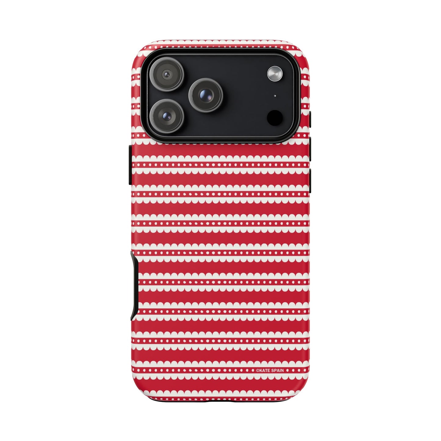 Candy Cane Stripe iPhone Tough Case