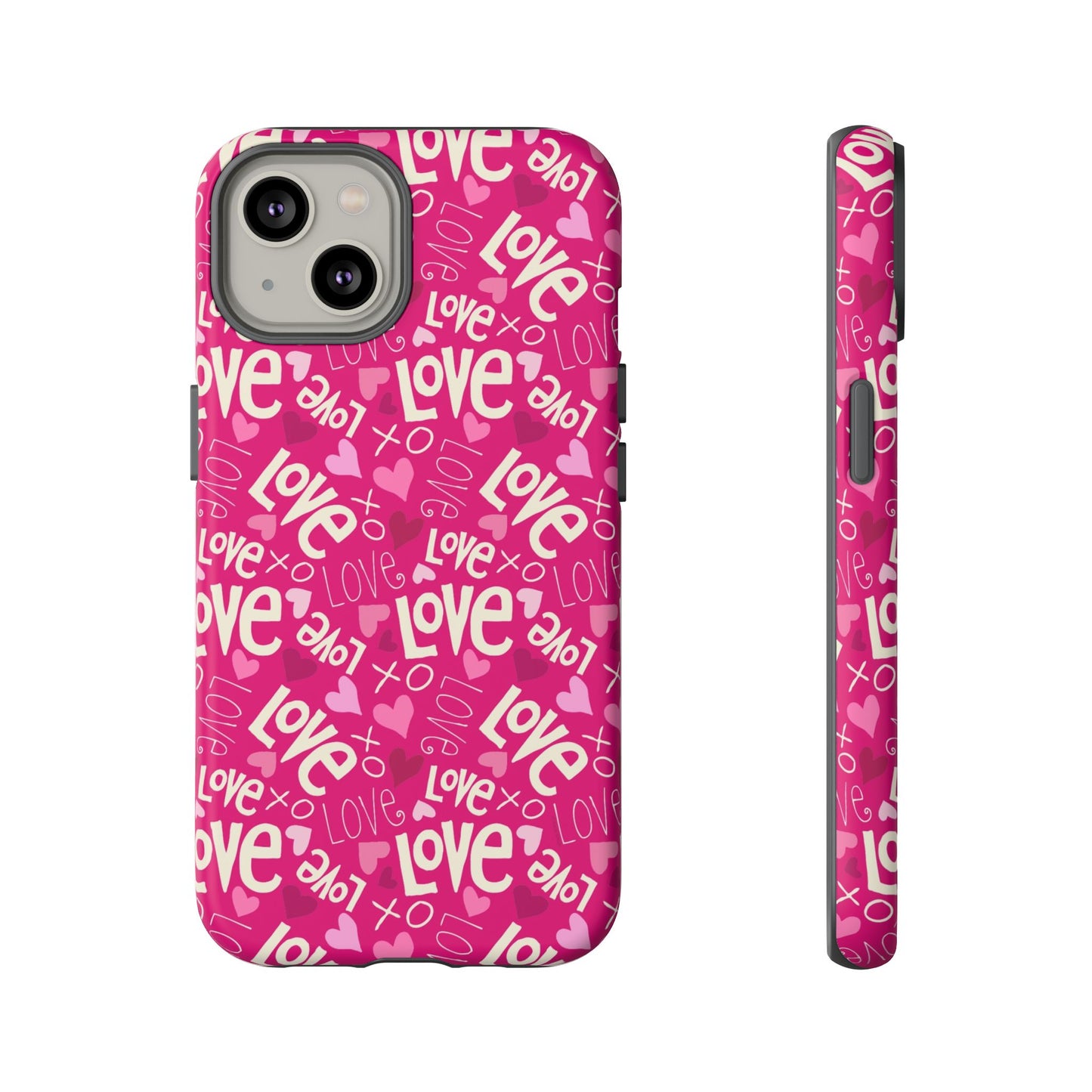 Lotta Love Pattern iPhone Tough Case