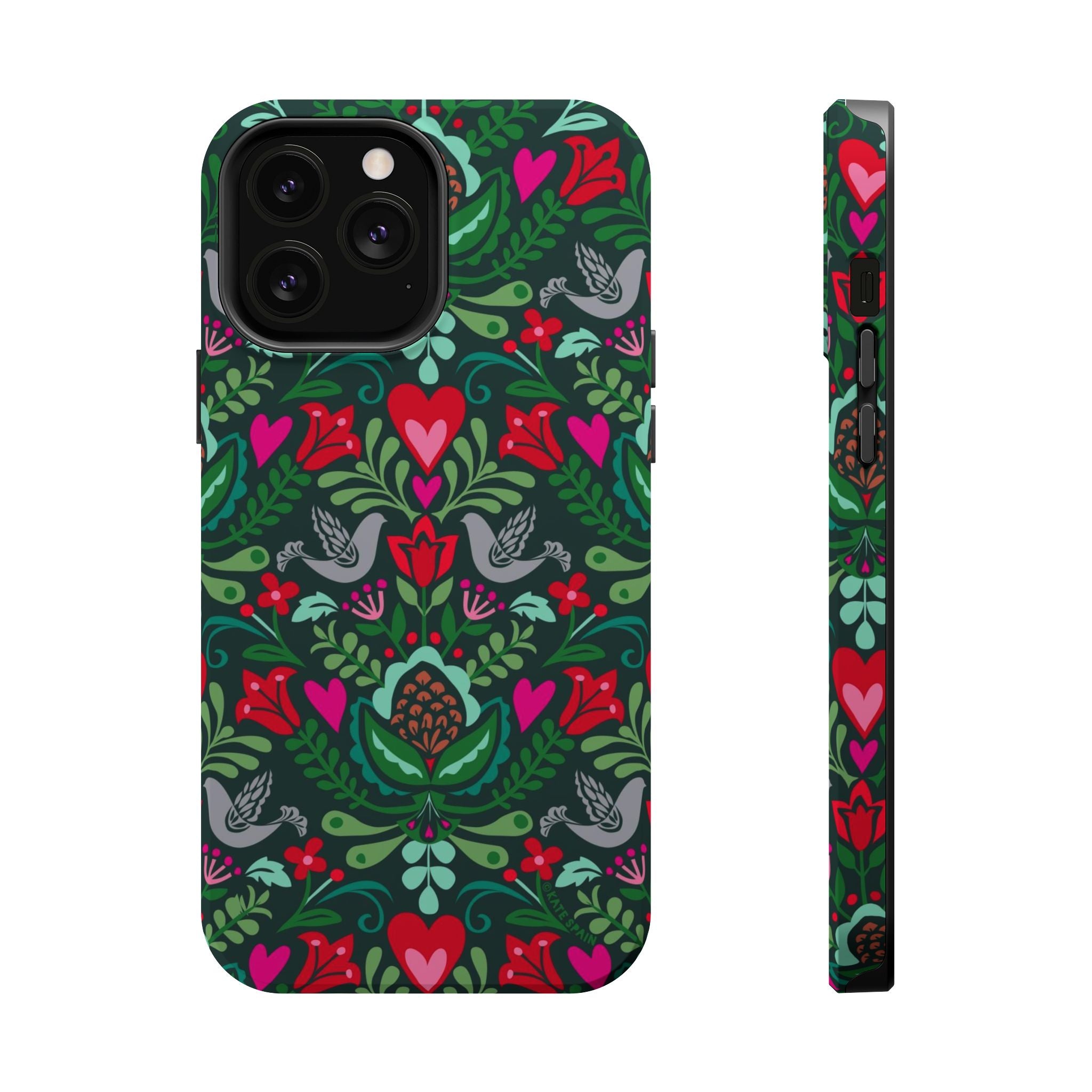 Rosemaling MagSafe iPhone Case