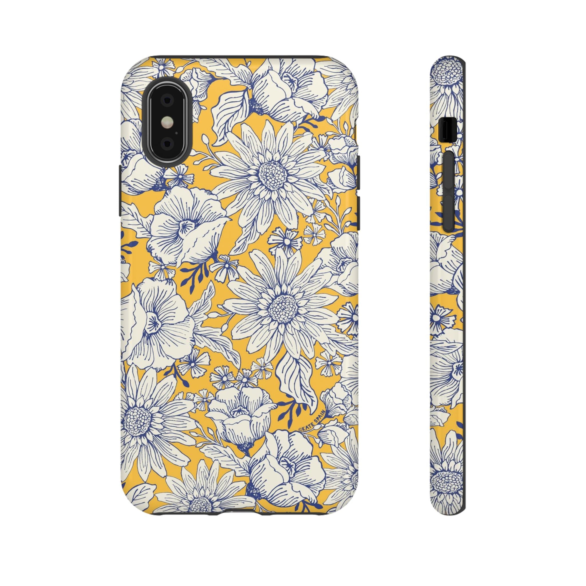 Jardin tough case for iPhone XS - glossy elegant floral jardin cover