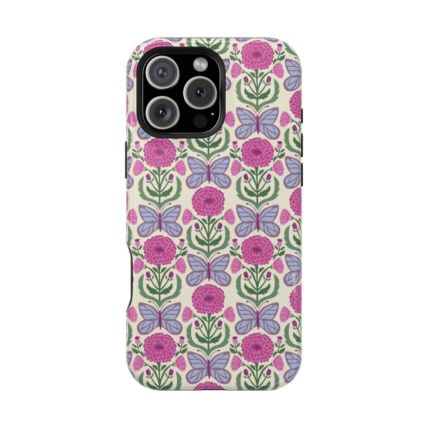 Butterfly MagSafe iPhone Case - Elegant Nature Art