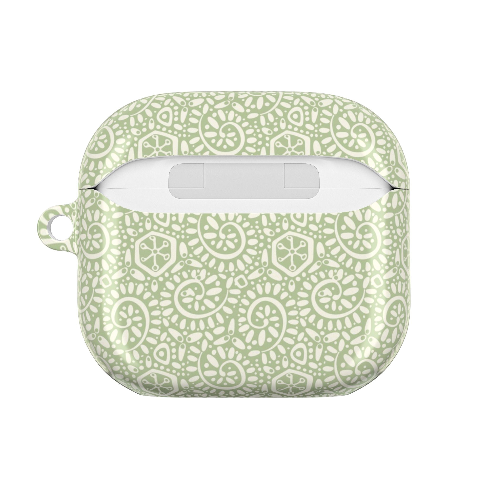 Canto Swirls Pastel Sage AirPods Case