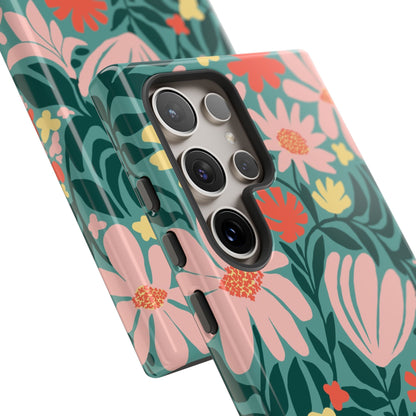 Botanica Teal Samsung Tough Case