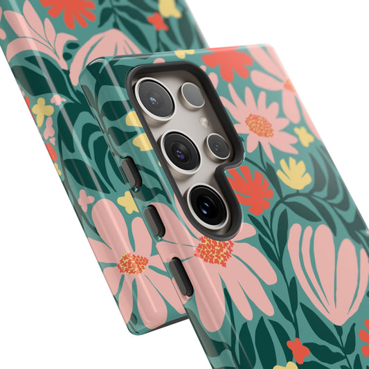 Botanica Teal Samsung Tough Case