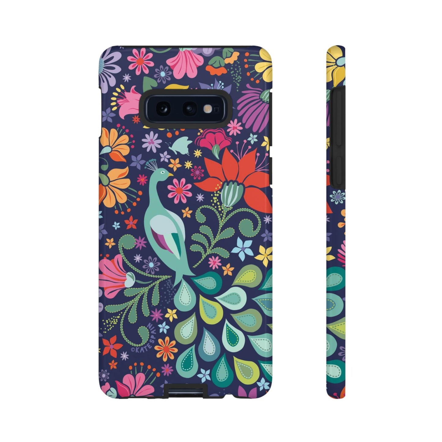 Peacock Sanctuary Samsung Tough Case Samsung Galaxy S10E Glossy