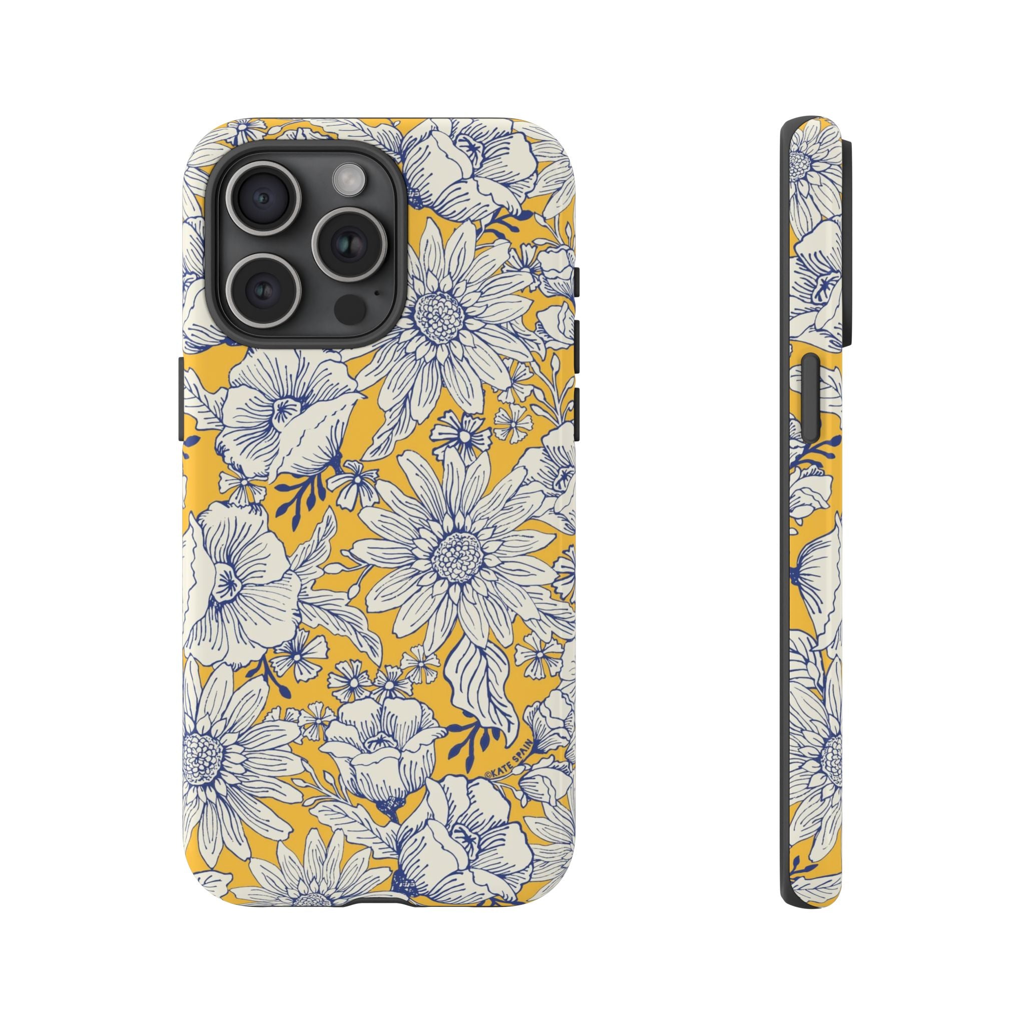 Jardin tough case for iPhone 15 Pro Max - glossy elegant floral jardin cover