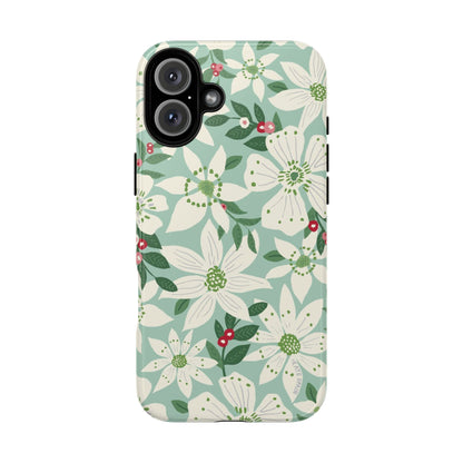 Gardenia iPhone Tough Case iPhone 16 Plus Glossy