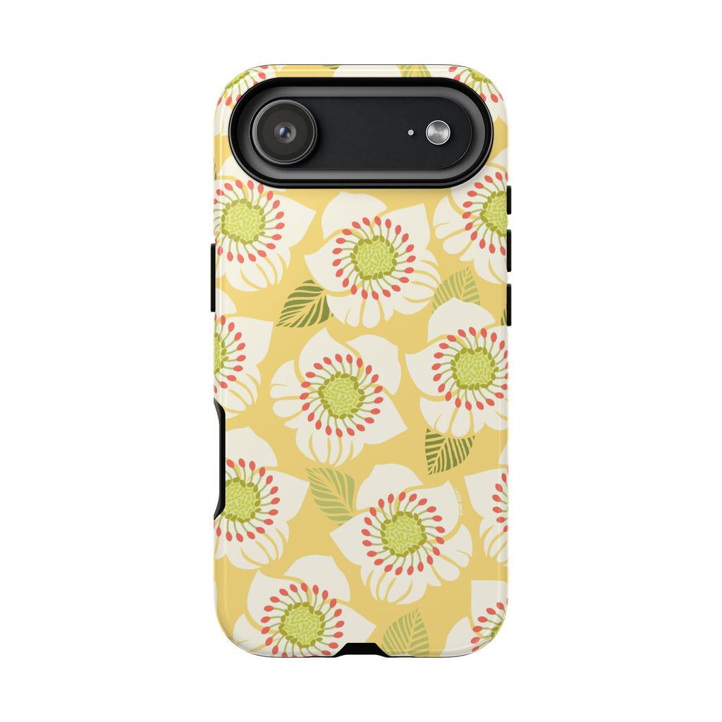 Panache Yellow iPhone Case