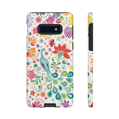 Peacock Sanctuary Samsung Tough Case Samsung Galaxy S10E Glossy