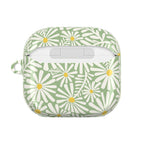 Montauk Daisy Meadow Green AirPods Case