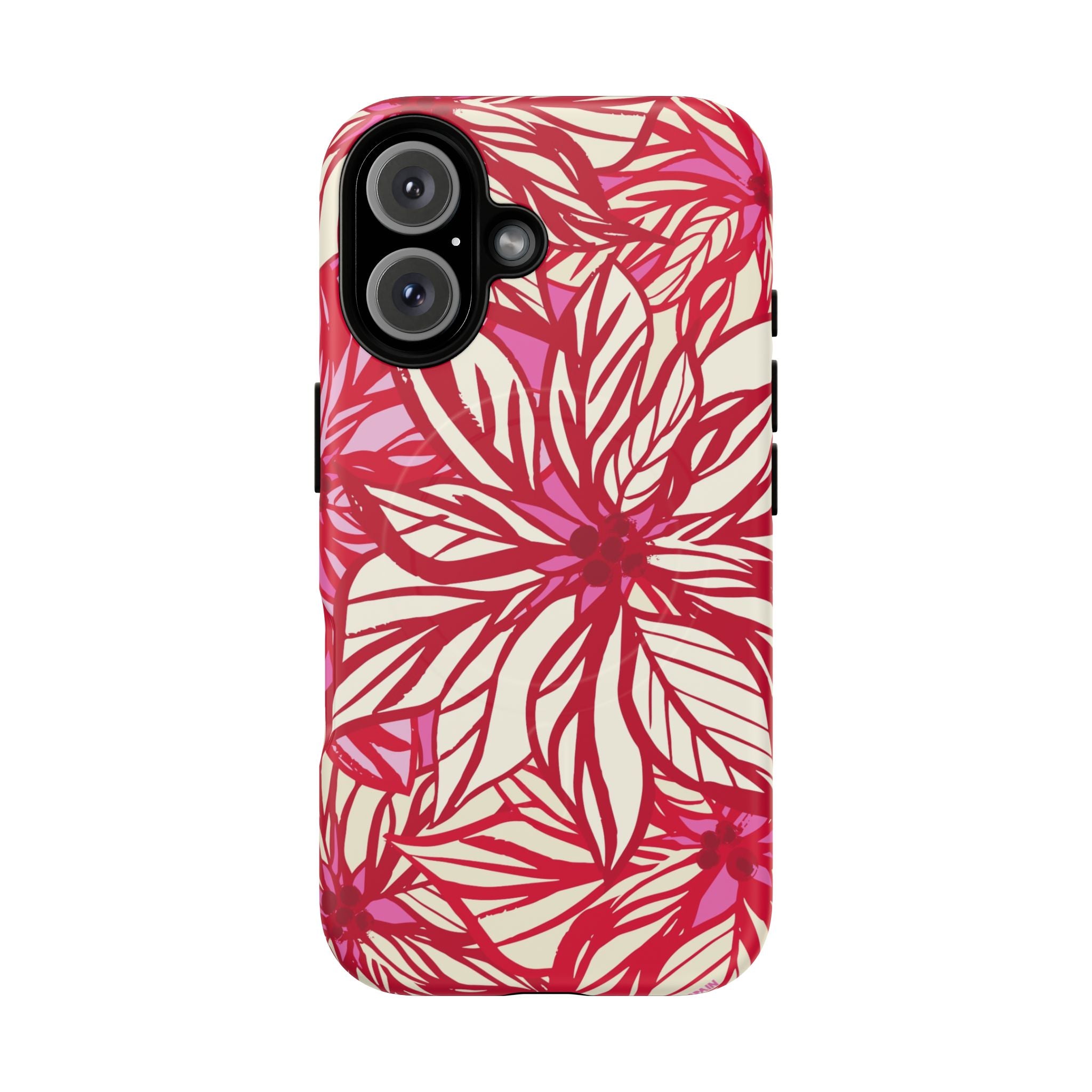 Poinsettia MagSafe iPhone Case
